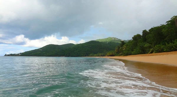 Caribbean beach sahne — Stok fotoğraf