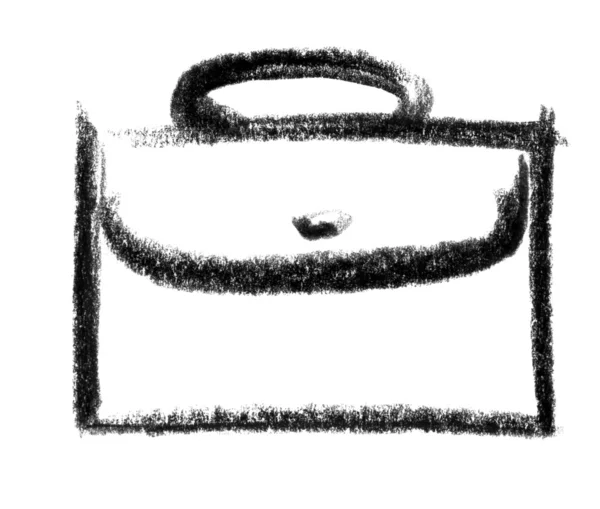 Aktenkoffer-Symbol — Stockfoto
