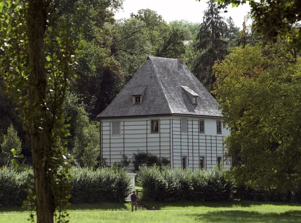 Gartenhaus Goethego w Weimarze — Zdjęcie stockowe