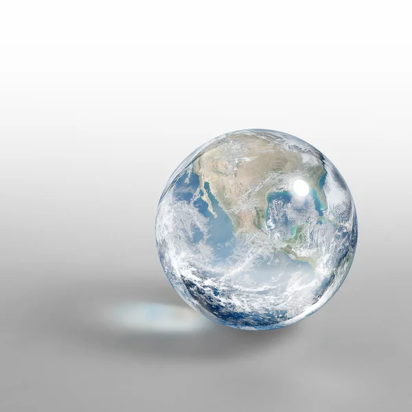 Crystal globe — Stock Photo, Image