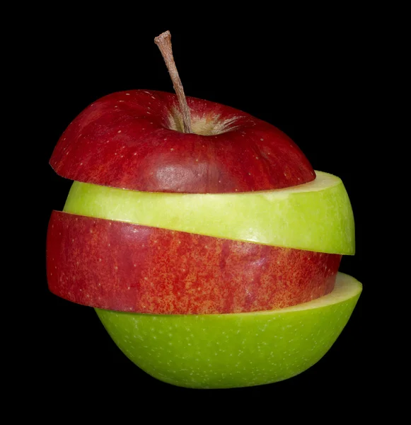 Bileşik elma — Stok fotoğraf