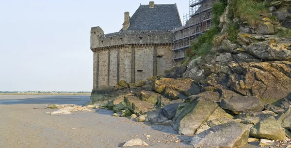 Cerca de Mont Saint Michel Abbey —  Fotos de Stock