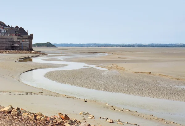 Around Mont Saint Michel Abbey — Stock Photo, Image