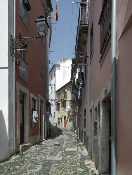 Вид на город Лиссабон — стоковое фото