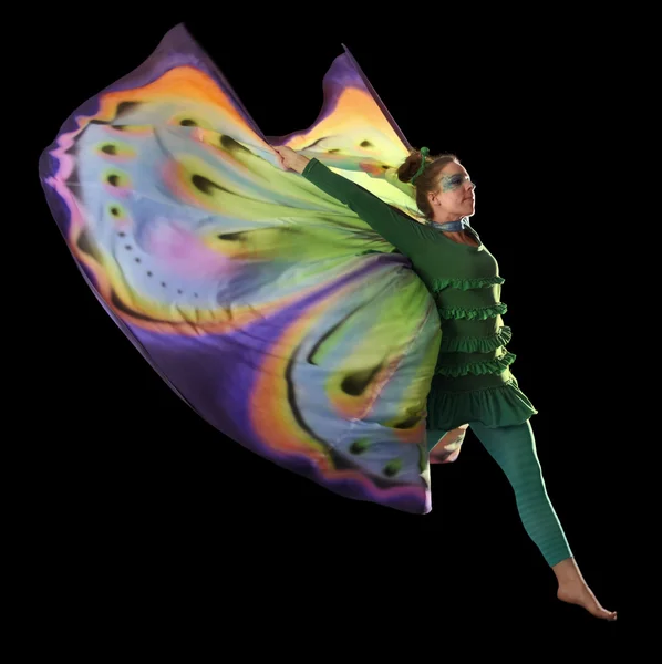 Танцующая бабочка — стоковое фото