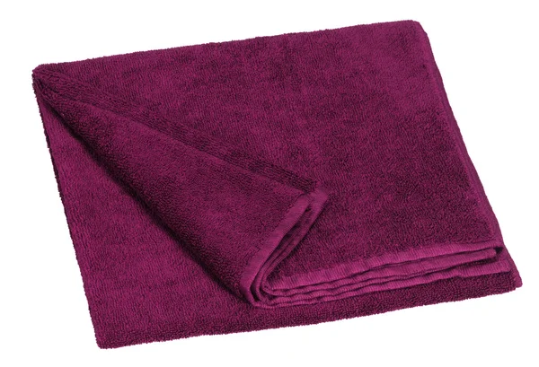 紫毛巾 — 图库照片