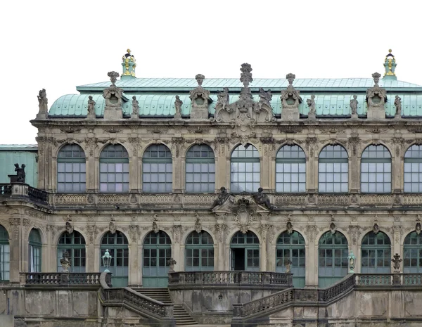 Historická budova v Drážďanech — Stock fotografie