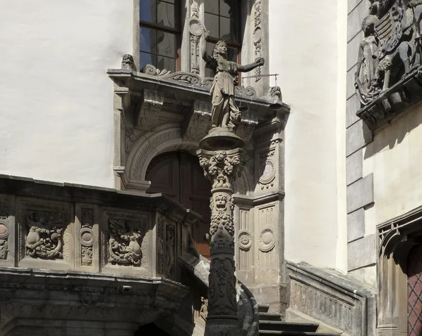 Historisch gebouw in dresden — Stockfoto