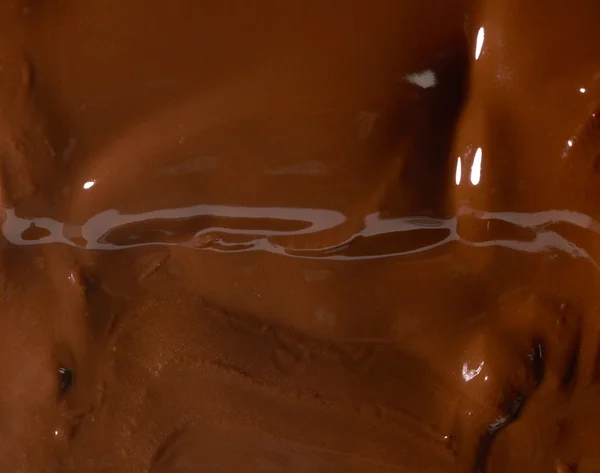融化巧克力 — 图库照片