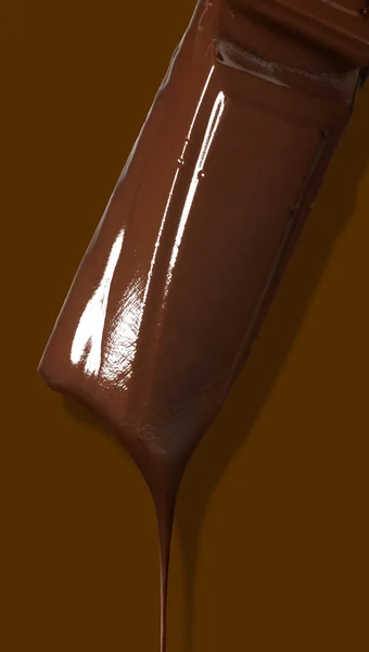 Melting chocolate — Stock Photo, Image