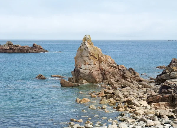 Pink Granite Coast — Stock Photo, Image