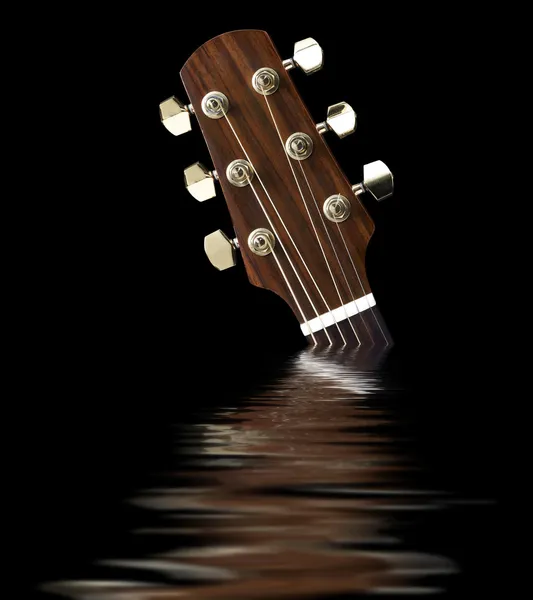 Guitar headstock — Stock Photo, Image