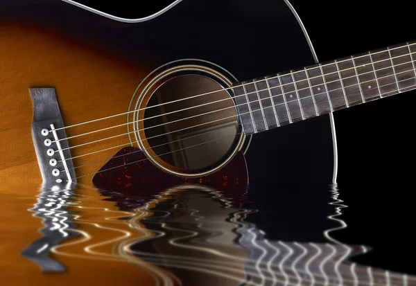 Acoustic Guitar detail — Stock Photo, Image