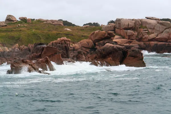 Costa cerca de Seven Islands — Foto de Stock