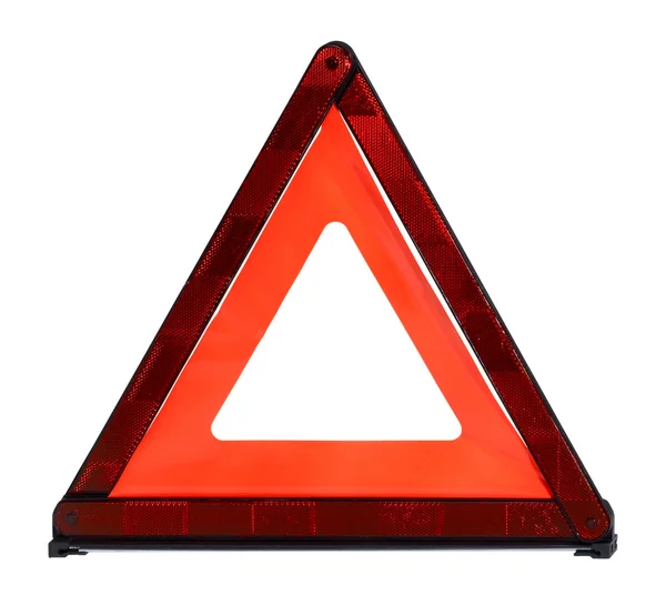 Reflector de seguridad triangular — Foto de Stock