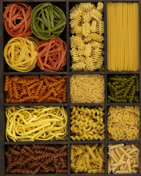 Tagliatelle varie — Foto Stock