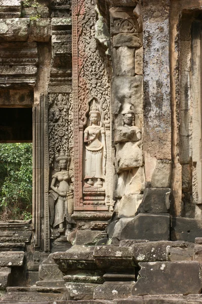 Angkor wat detail — Stockfoto