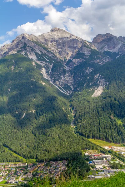 Indruk Rond Het Stubaital Tirol Een District Oostenrijk — Stockfoto