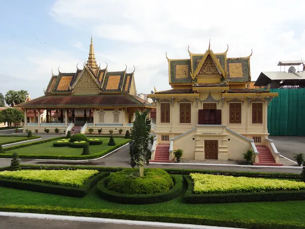 Phnom Penh királyi palota — Stock Fotó
