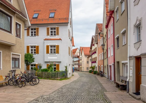 Paisagem Torno Fuessen Uma Cidade Distrito Ostallgaeu Baviera Alemanha — Fotografia de Stock