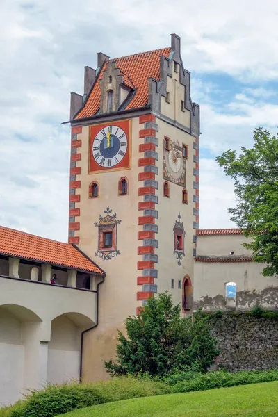 德国巴伐利亚Ostallgaeu区Fuessen城堡周围的风景 — 图库照片