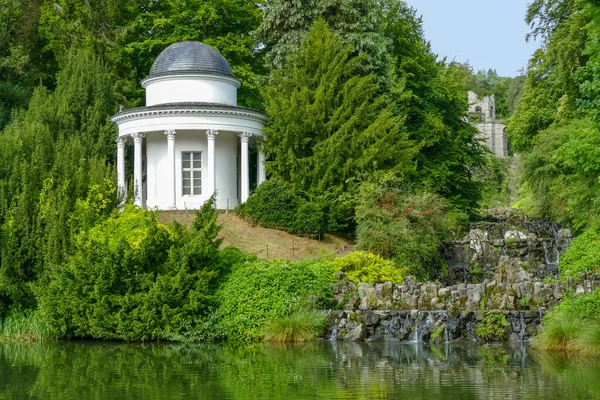 Jussow Tempel Bergpark Wilhelmshoehe Kassel —  Fotos de Stock