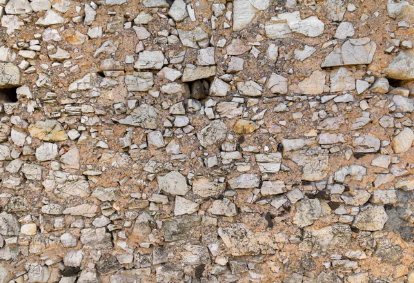 Full Frame Closeup Shot Historic Stone Wall — Stock Photo, Image