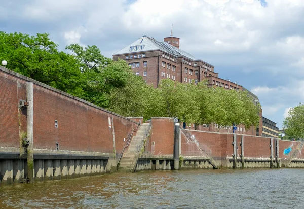 Impression Hamburg Stad Norra Tyskland Sommaren — Stockfoto