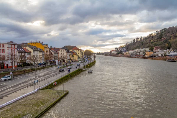 Impressione Heidelberg Germania Durante Inverno — Foto Stock