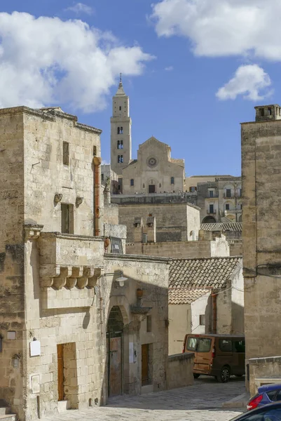 Impressione Matera Nella Regione Basilicata Nel Sud Italia — Foto Stock