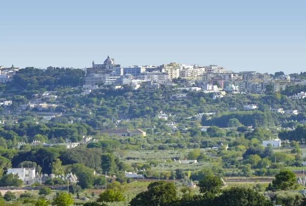 Paisajes Alrededor Martina Franca Una Ciudad Apulia Sur Italia —  Fotos de Stock