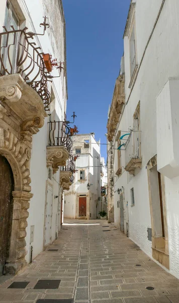 Impressie Van Martina Franca Een Stad Apulië Zuid Italië — Stockfoto