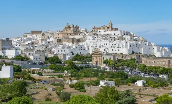 Imprese Kolem Ostuni Města Apulii Itálie — Stock fotografie