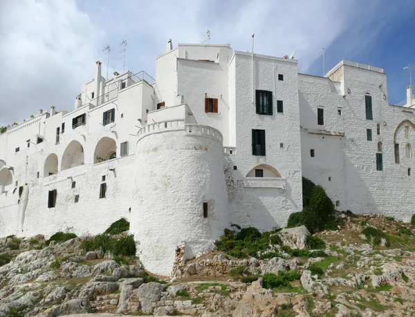 Impressão Ostuni Uma Cidade Apúlia Itália — Fotografia de Stock