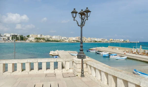 Τοπίο Γύρω Από Otranto Μια Πόλη Στην Απουλία Νότια Ιταλία — Φωτογραφία Αρχείου