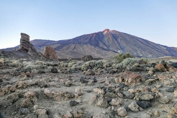 Paisaje Alrededor Pico Del Teide Parque Nacional Del Teide Tenerife — Foto de Stock