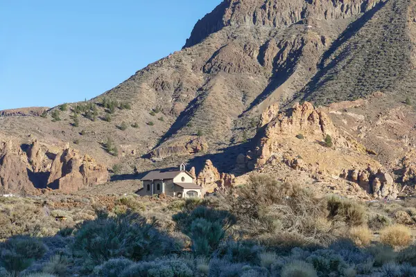 Paisaje Alrededor Roques Garcia Parque Nacional Del Teide Tenerife Islas — Foto de Stock