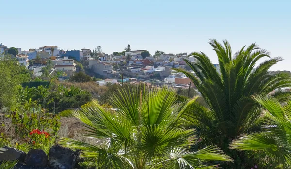 Pequena Cidade Chamada Chio Localizada Tenerife Parte Das Ilhas Canárias — Fotografia de Stock