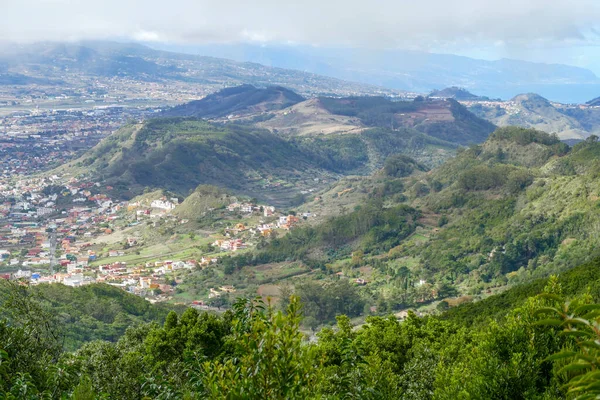 Impression Runt Bergskedja Som Heter Macizo Anaga Teneriffa Kanarieöarna — Stockfoto