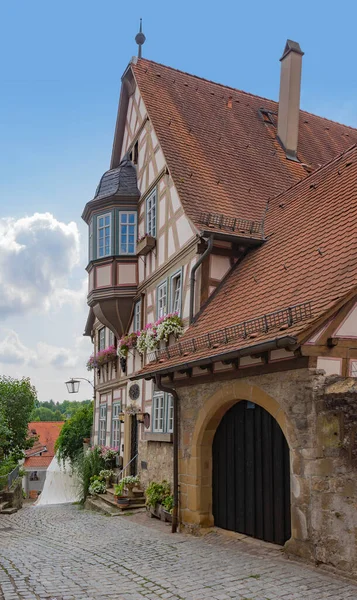 Starosta Elsaesser Dům Bad Wimpfen Historické Lázeňské Město Okrese Heilbronn — Stock fotografie