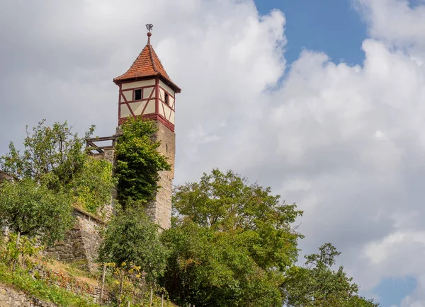 Piccola Torre Bad Wimpfen Storica Città Termale Nel Distretto Heilbronn — Foto Stock