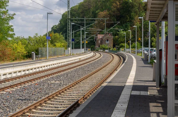 Bad Wimpfen Station Bad Wimpfen Historisk Spa Stad Stadsdelen Heilbronn — Stockfoto
