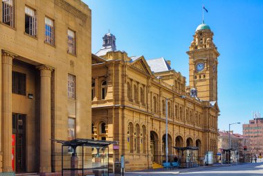 Elizabeth Caddesi ve Macquarie Caddesi köşesindeki postane 1901 ve 1905 yılları arasında Hobart, Tazmanya, Avustralya arasında inşa edildi.