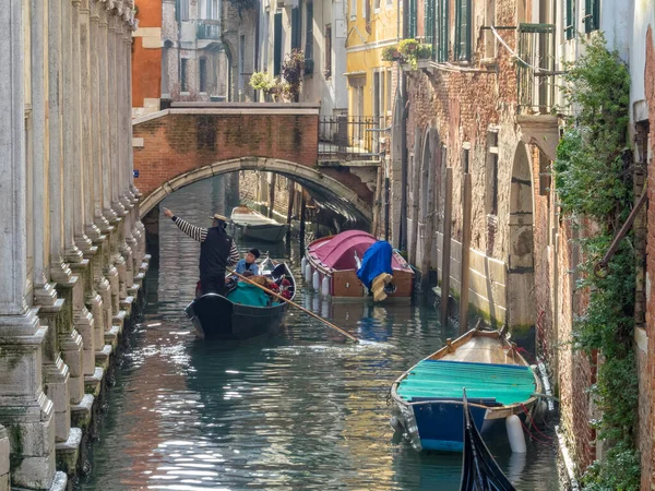 Visites Sur Rio Dei Miracoli Venise Vénétie Italie — Photo