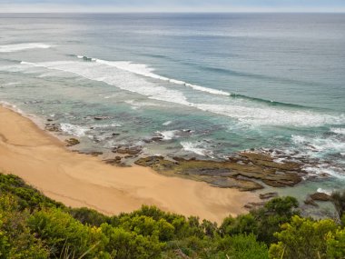 Johanna Sahili 'nin batı ucu - Johanna, Victoria, Avustralya