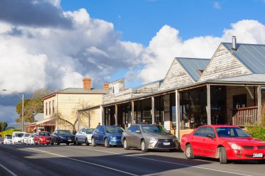 Piper Street is a vibrant retail street - Kyneton, Victoria, Australia