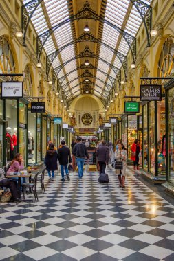 Royal Arcade 1870 yılında açıldı ve Avustralya 'nın ilk ve en uzun süreli atari salonudur - Melbourne, Victoria, Avustralya