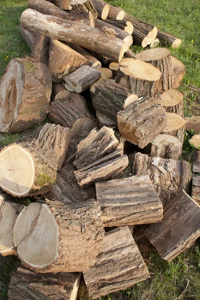 Деревянные запасы — стоковое фото