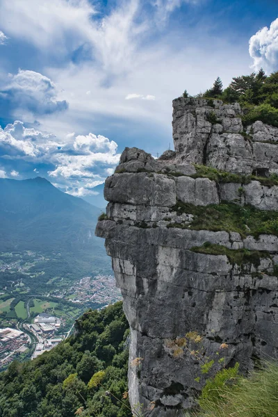 Panorama Monte Cengio Meseta Asiago Italia Paisajes Trágicos Primera Guerra — Foto de Stock
