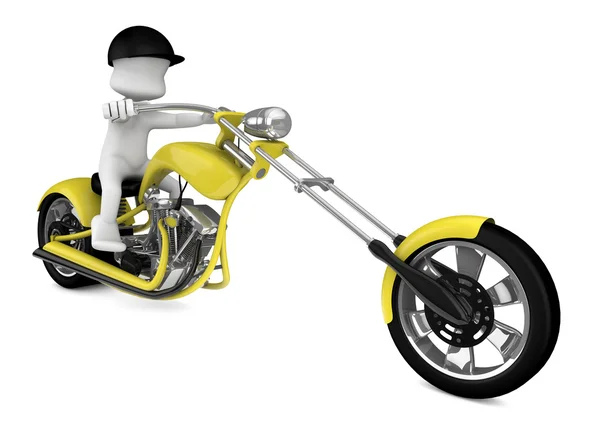 3D motocyklowych — Zdjęcie stockowe